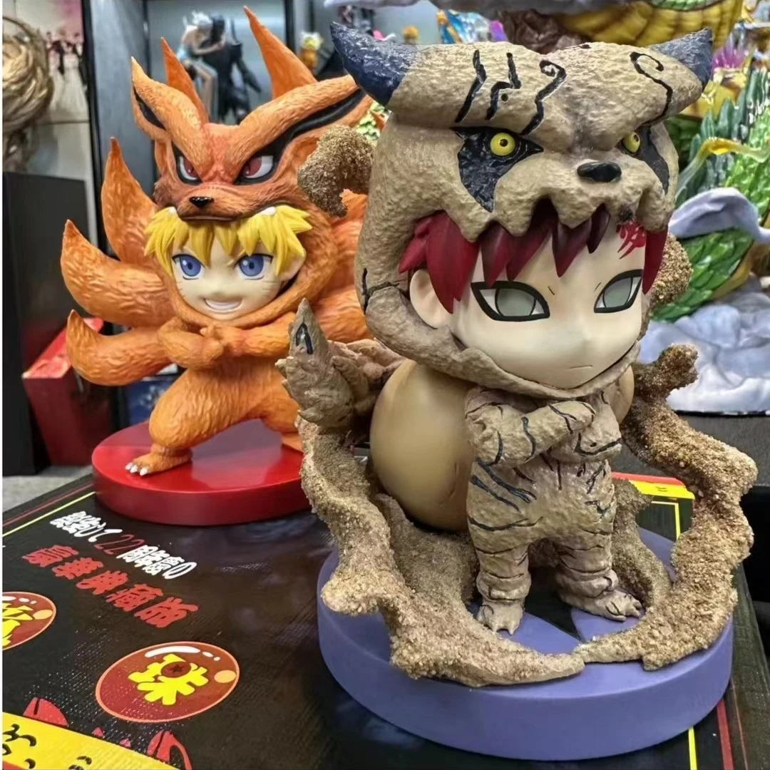 【现货】pg尾兽玩偶服 鸣人 我爱罗 SD比例雕像礼品手办