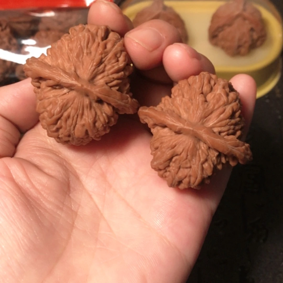 【闪购商品】文玩核桃把件四座楼41