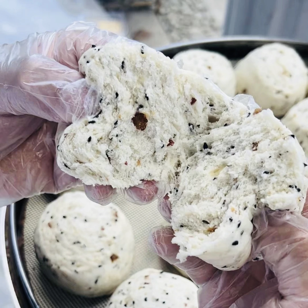 【章鱼の点心】山药红枣馒头