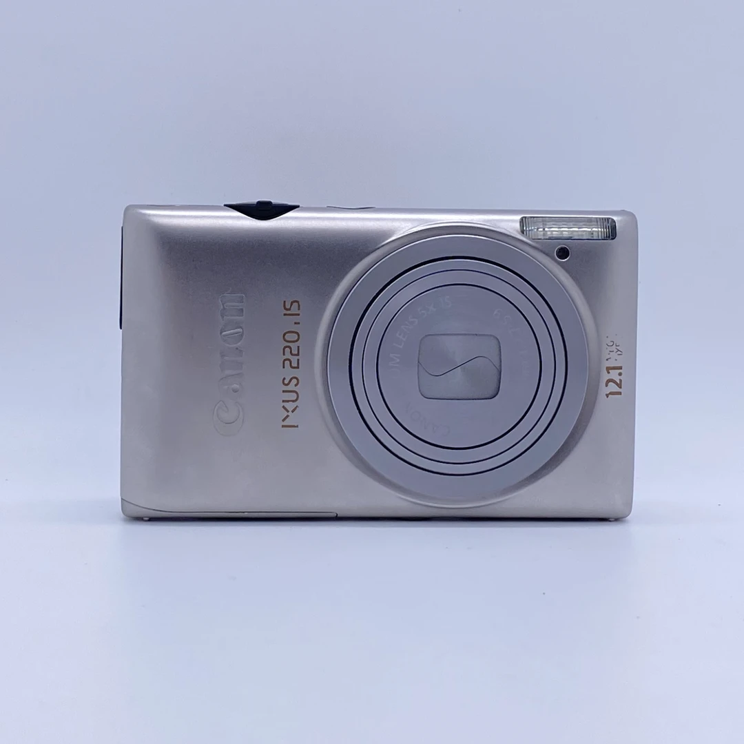 95新 Canon/佳能 佳能ixus220银色复古数码相机网红热门机型
