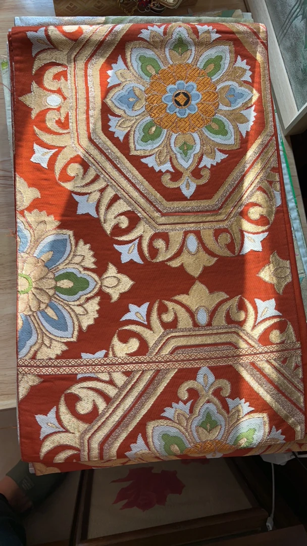 西阵织茶席桌旗重工