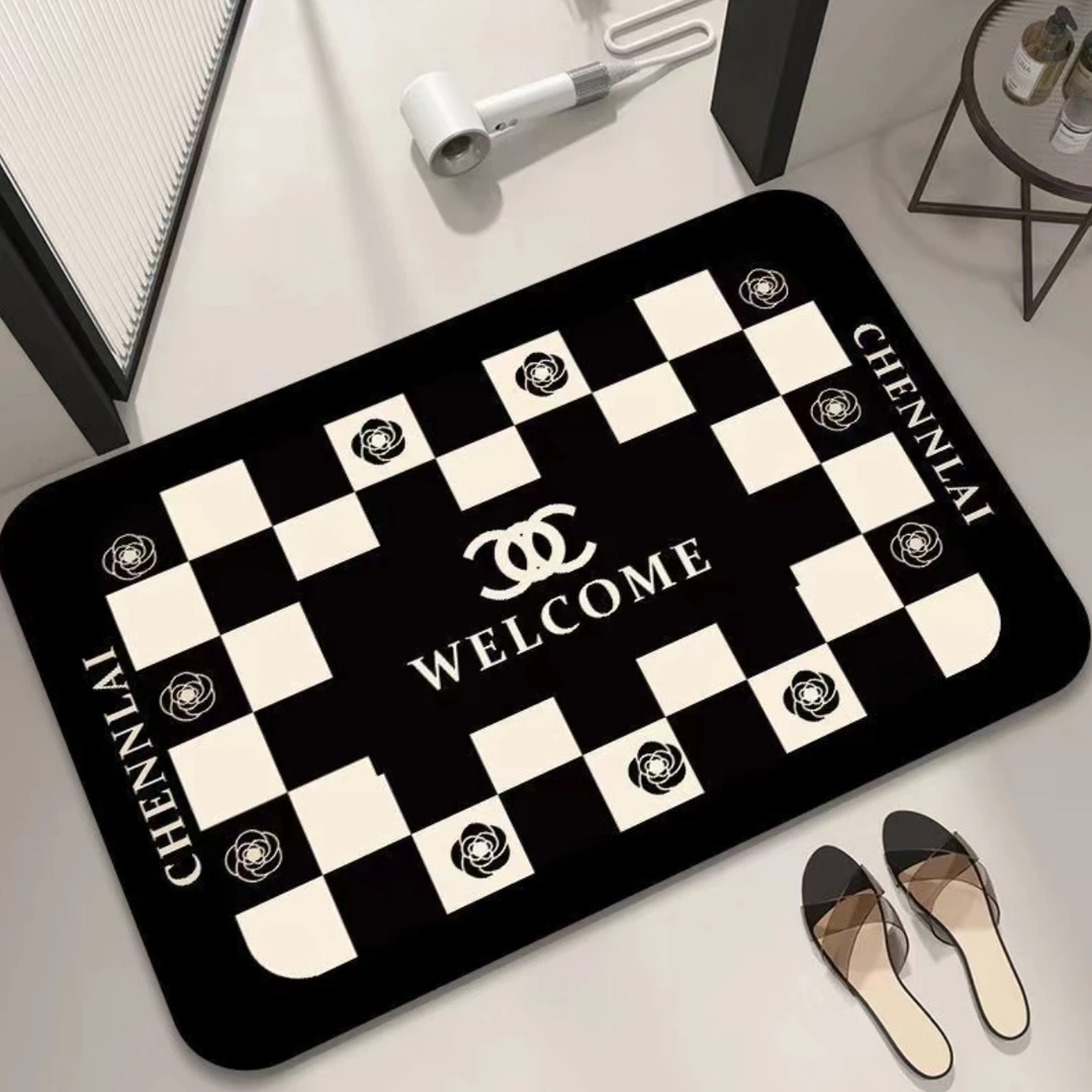 硅藻泥防滑加厚吸收厨房浴室卧室地垫