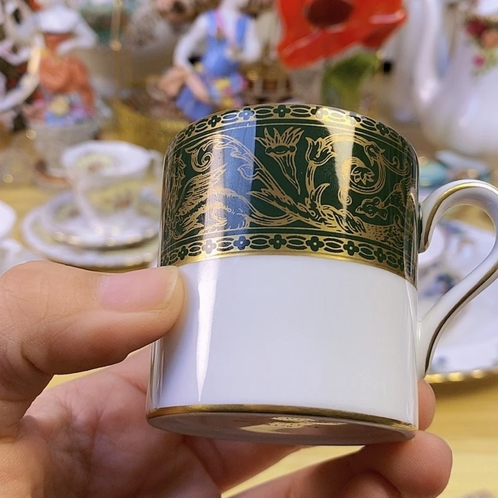 西洋古瓷咖啡杯套装