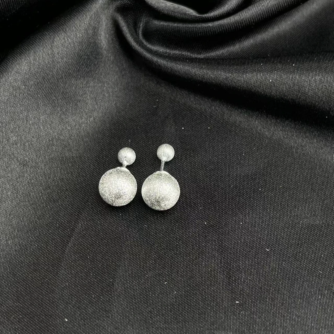 925银银制品 TT1226-421-69个性耳饰(一对/多样性发)Z