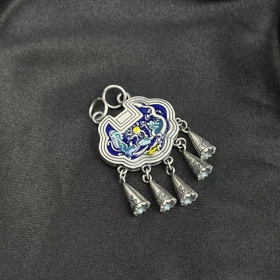 足银银制品 TT0116-421-4足银990吊坠（一件/多样性发）Y