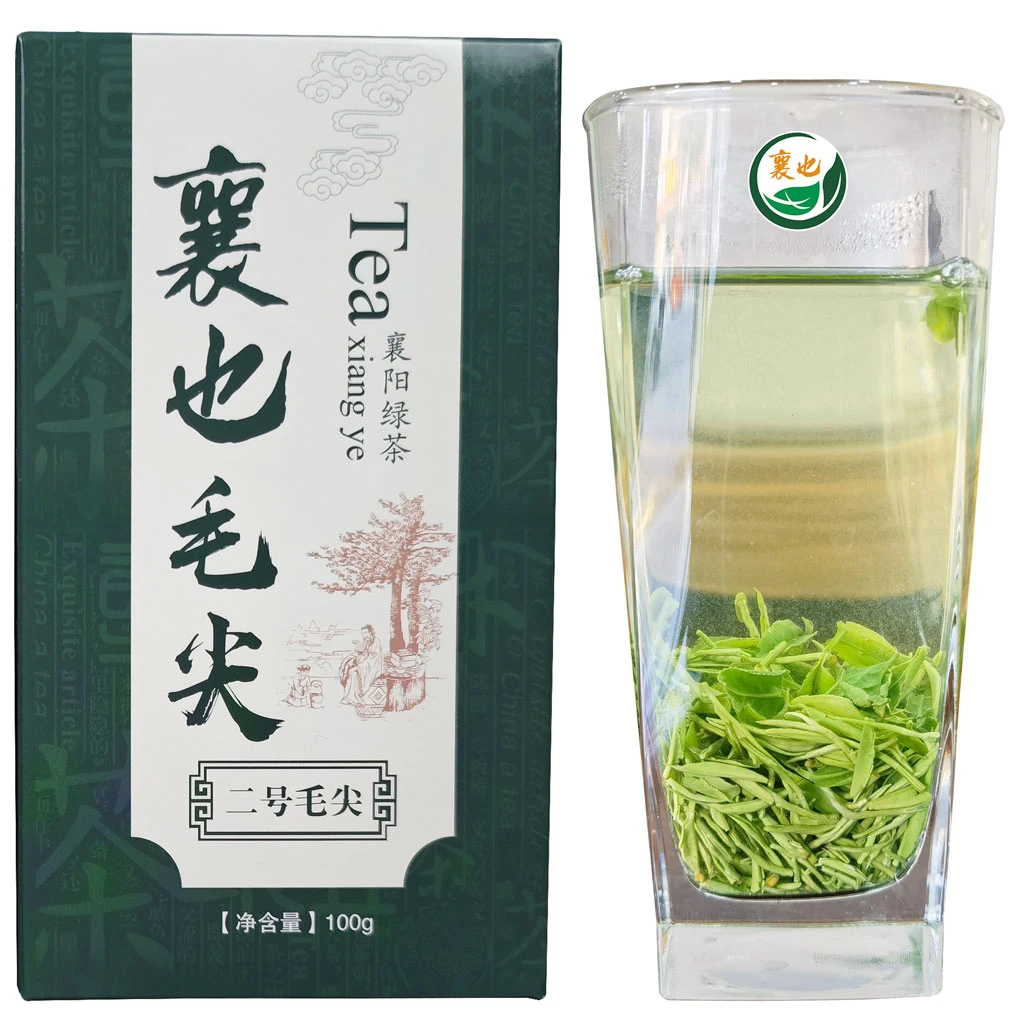 襄也二号毛尖 清明前一芽一叶约65%芽头汤色嫩亮显毫清香滋味清甜