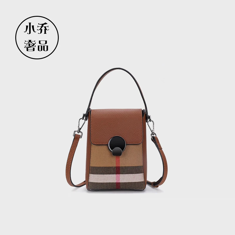 小乔奢品春夏新款时尚百搭小众复古女士单肩手机包#YS9520