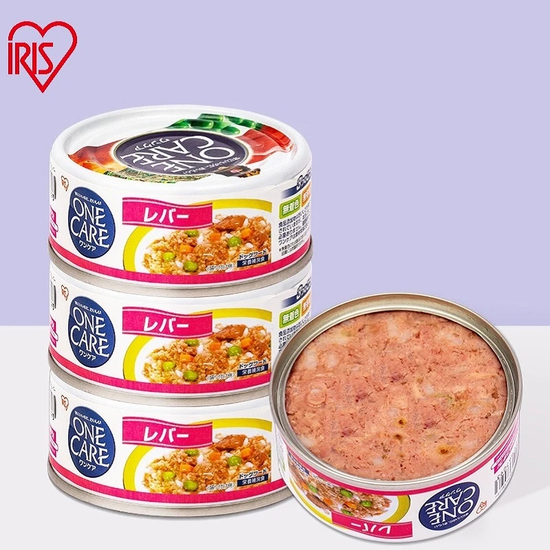 小狗套餐生日蛋糕日本iris爱丽思宠物狗狗罐头零食泰迪拌饭湿粮