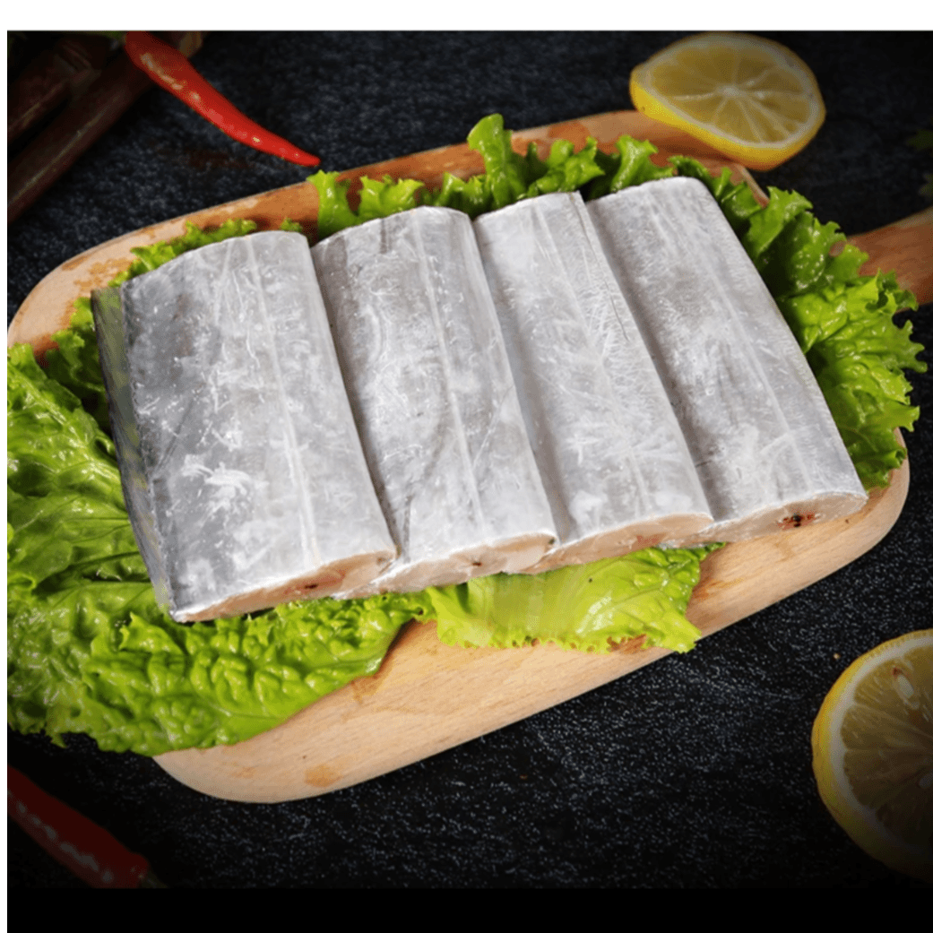 园园海鲜新鲜鲜切深海宽带鱼小眼油带鱼段冷冻发货400g/包到手6包