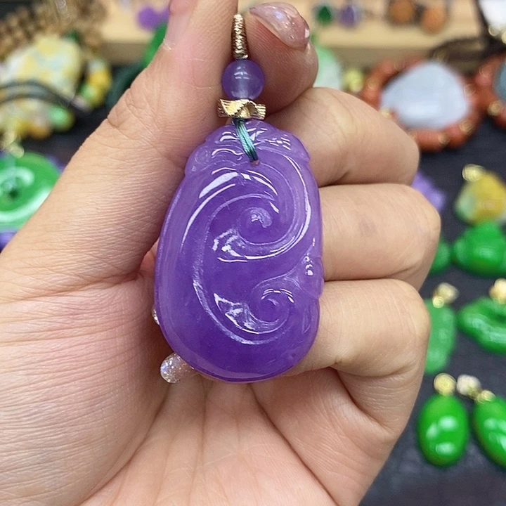 翡翠颈饰14K金镶嵌项链18