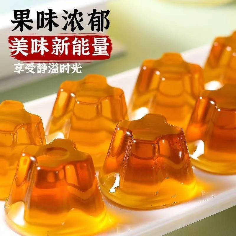 秋梨枇杷果冻果汁方便网红办公室解馋零食休闲食品小吃批发