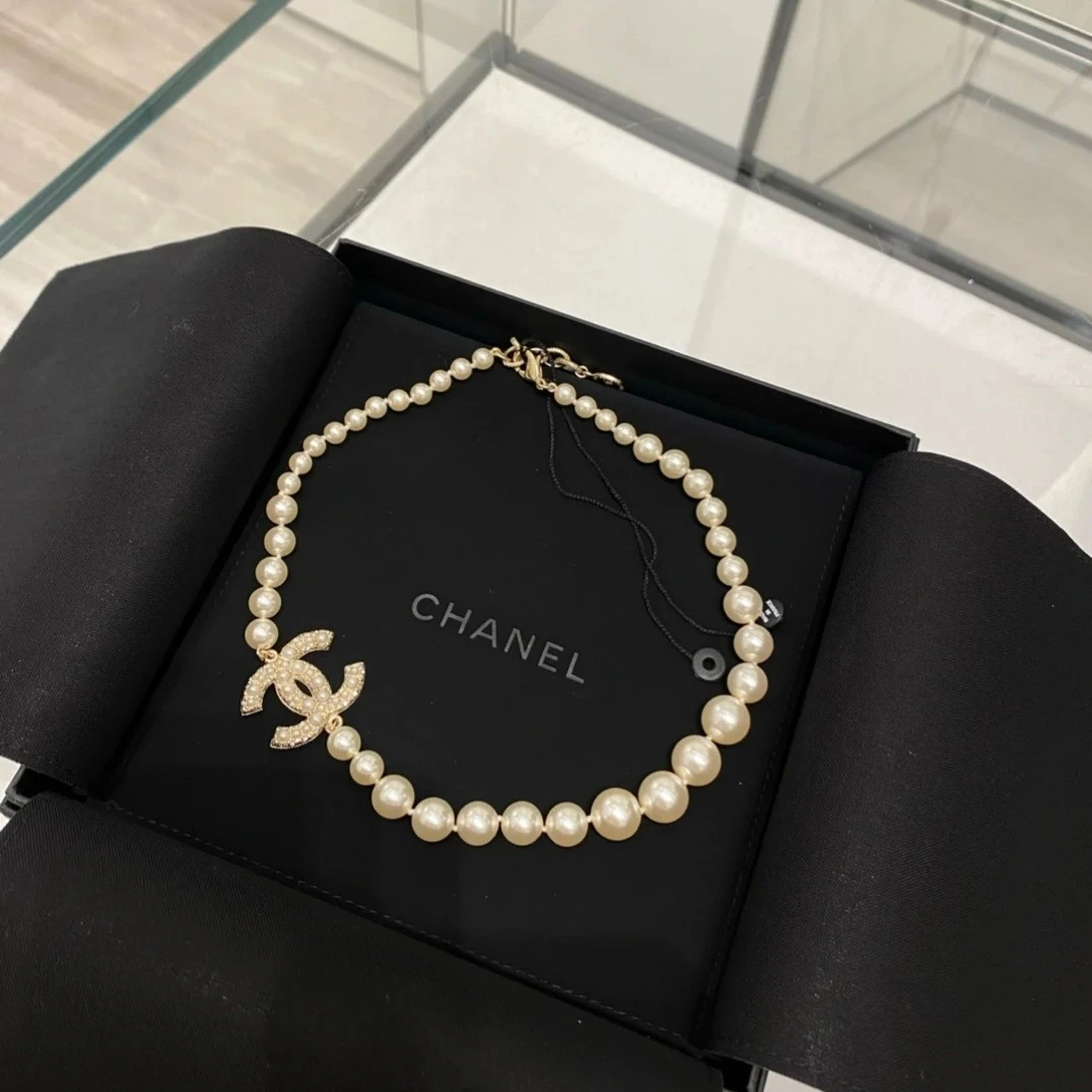 全新未使用 Chanel/香奈儿 【小花念念】100周年纪念款 珍珠 项链