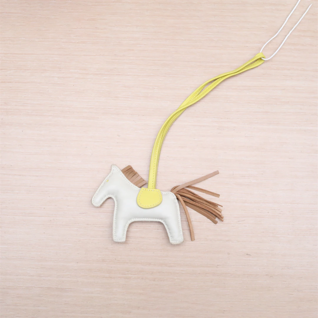 95新 Hermes/爱马仕 活动【小花念念】rodeo小号小马挂件 皮革S