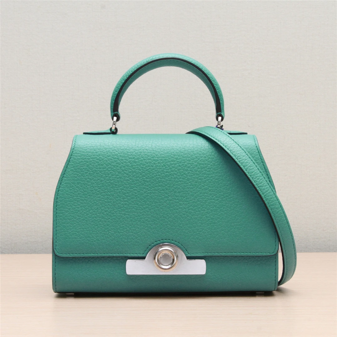 99新 MOYNAT/摩奈 活动【小花Han】Rejane Mini 20 蓝色 包