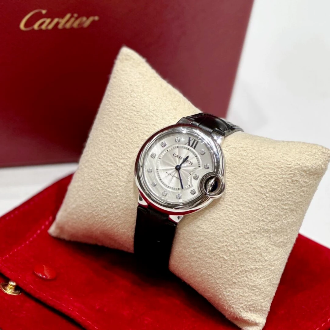 99新 Cartier/卡地亚 【小花念念】28气球 钻刻 皮带