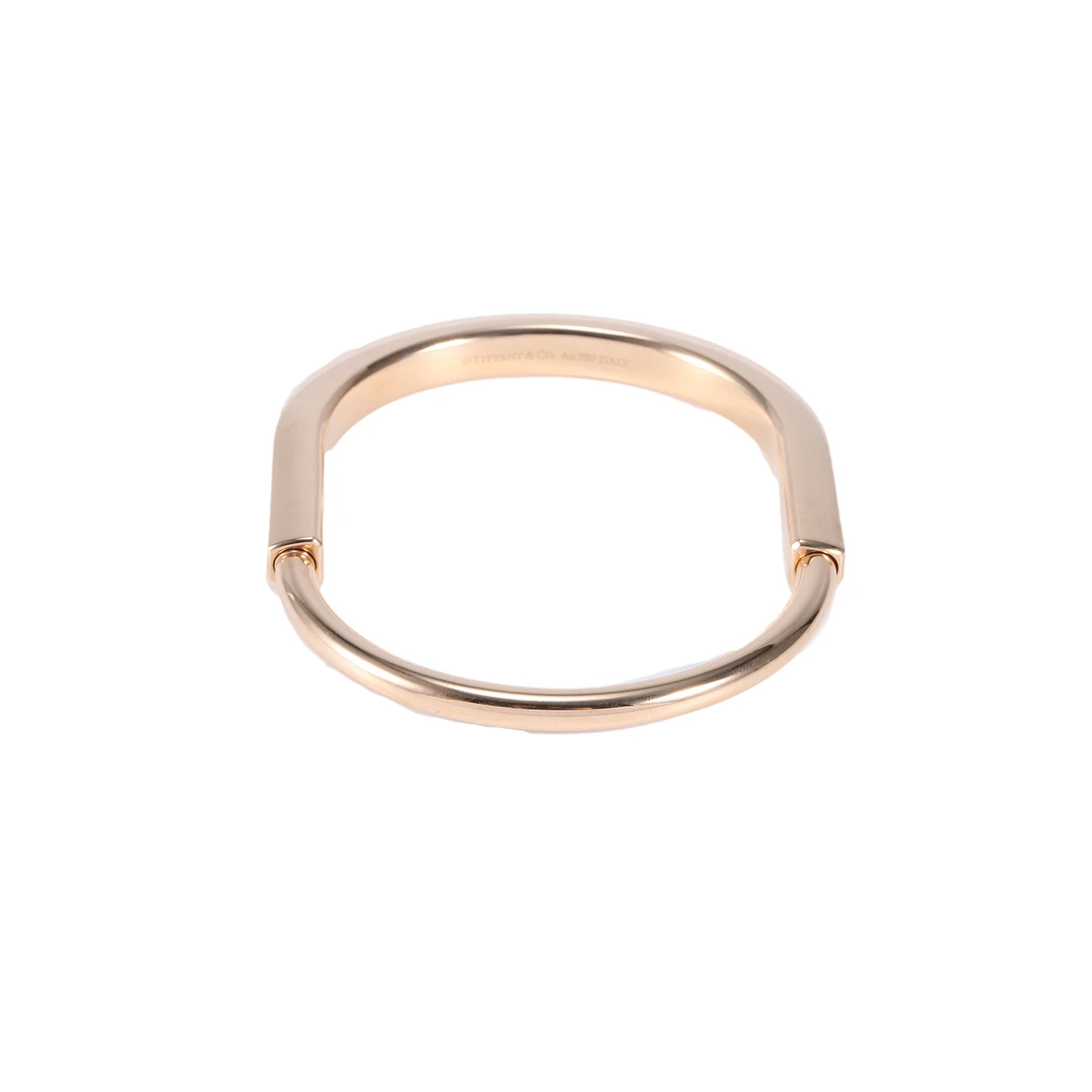 99新 Tiffany & Co./蒂芙尼 小花6欢 手镯 M码 18K玫瑰金 M