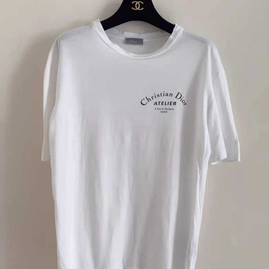 全新未使用 DIOR/迪奥 小花6枫DIOR T恤 XL
