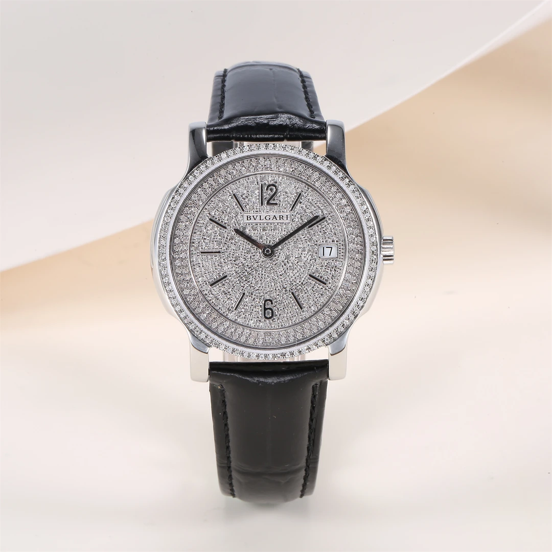 99新 BVLGARI/宝格丽 活动-XF【小花念念】SOLO TEMPO系列 腕表-35