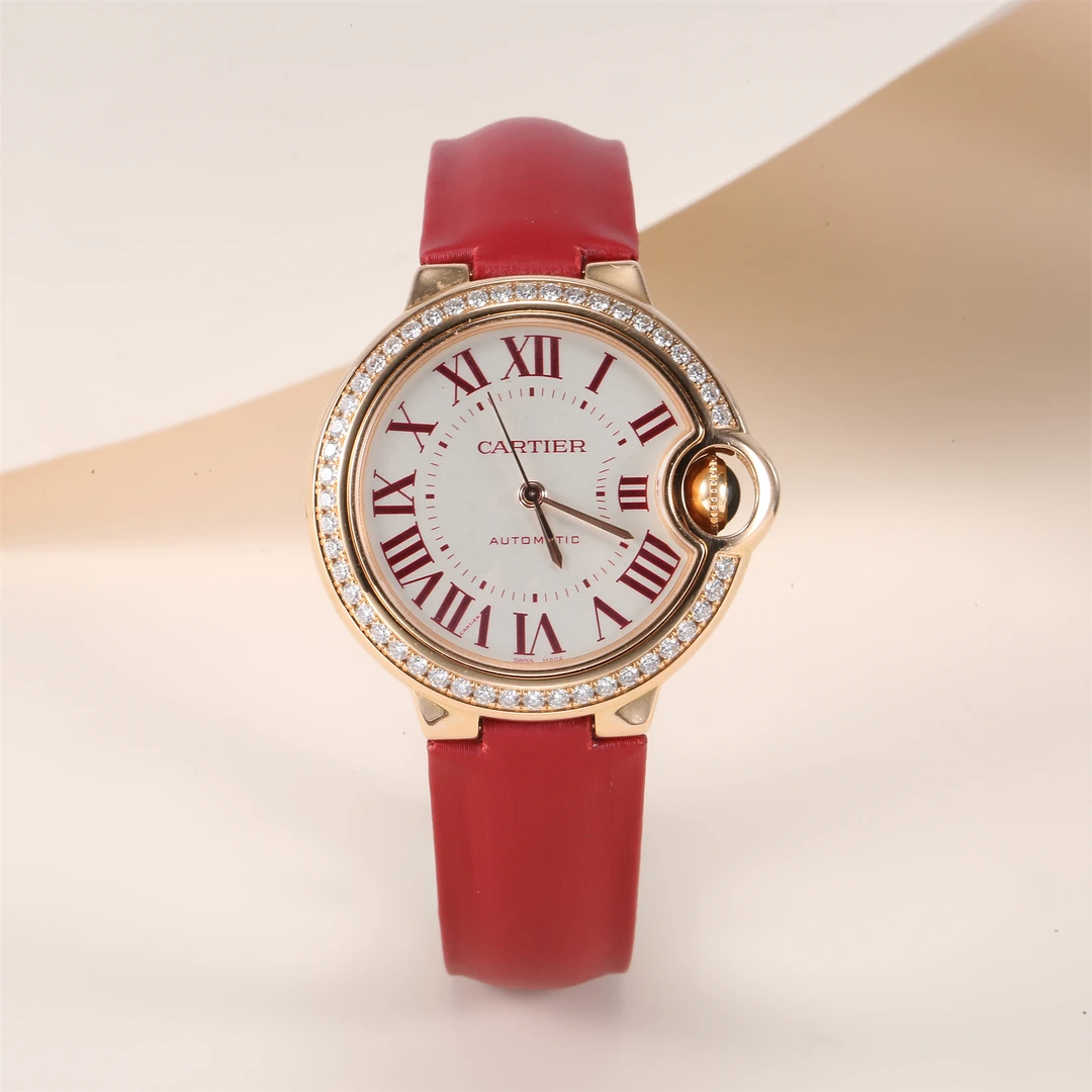 99新 Cartier/卡地亚 小花6欢 蓝气球WJBB0075七夕款 33mm