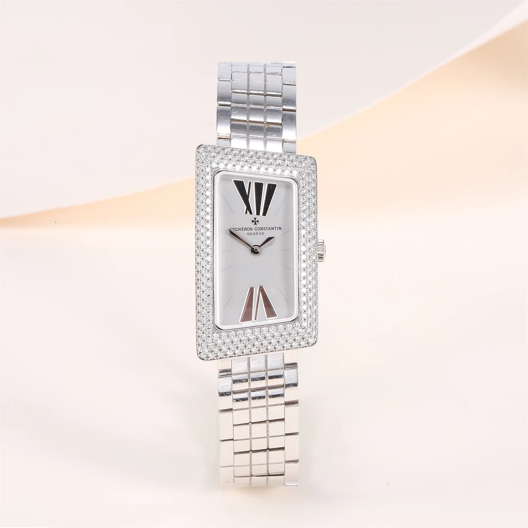 99新 Vacheron Constantin/江诗丹顿 小花6欢1872系列25515-21x37