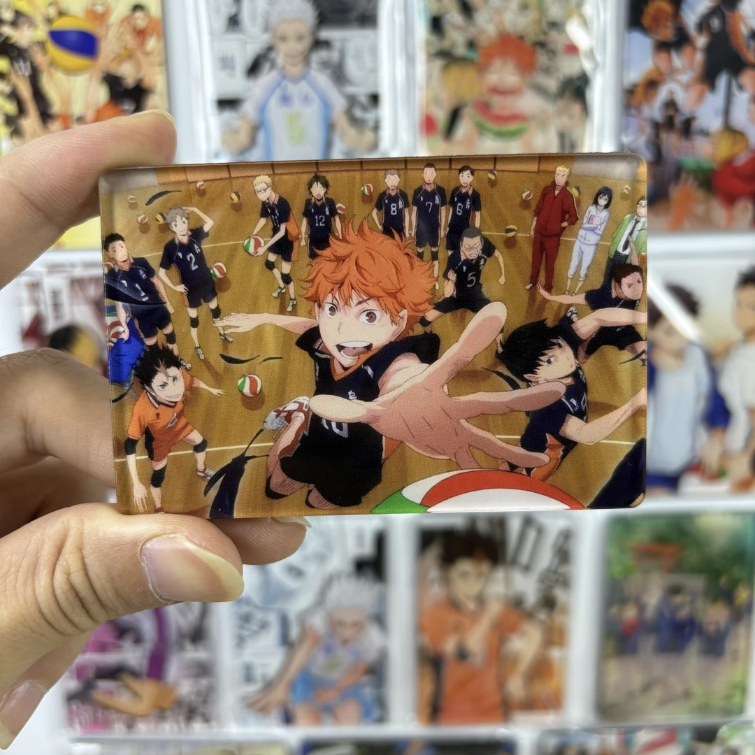 排球少年冰箱贴/二创磁吸亚克力/水晶砖diy动漫卡牌周边/热血番
