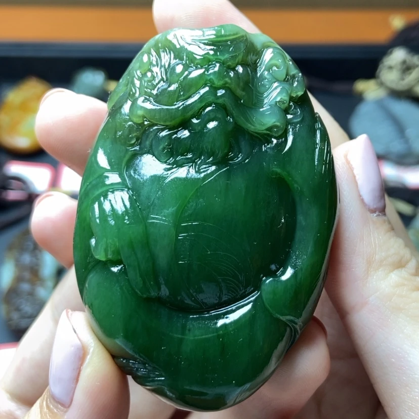 【闪购商品】和田玉颈饰未镶嵌边**子