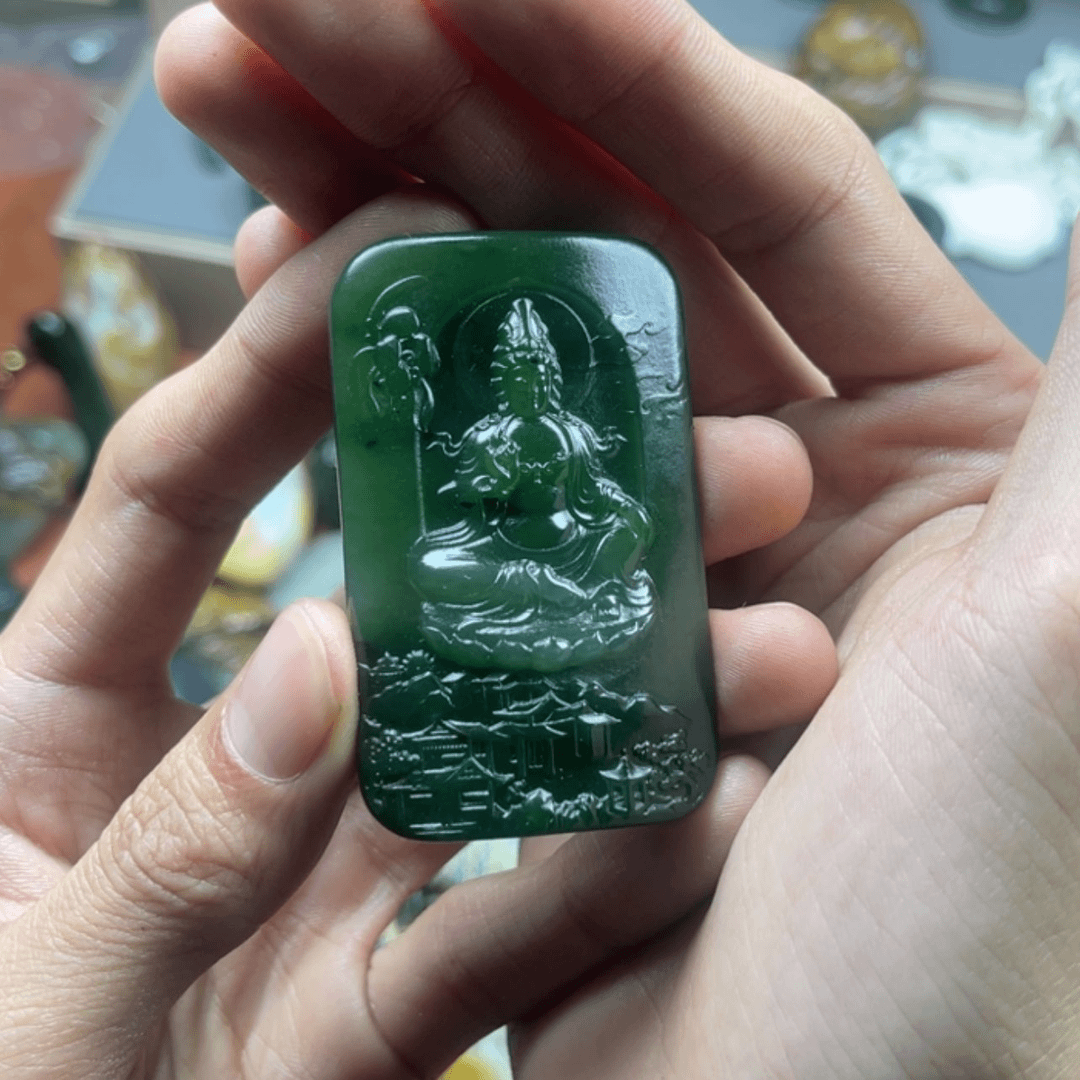 【闪购商品】和田玉颈饰未镶嵌?**子