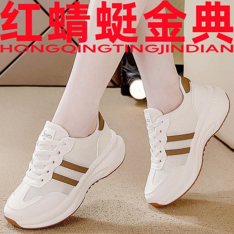 女士秋季爆款时尚百搭软底休闲舒适透气潮流运动跑步女鞋