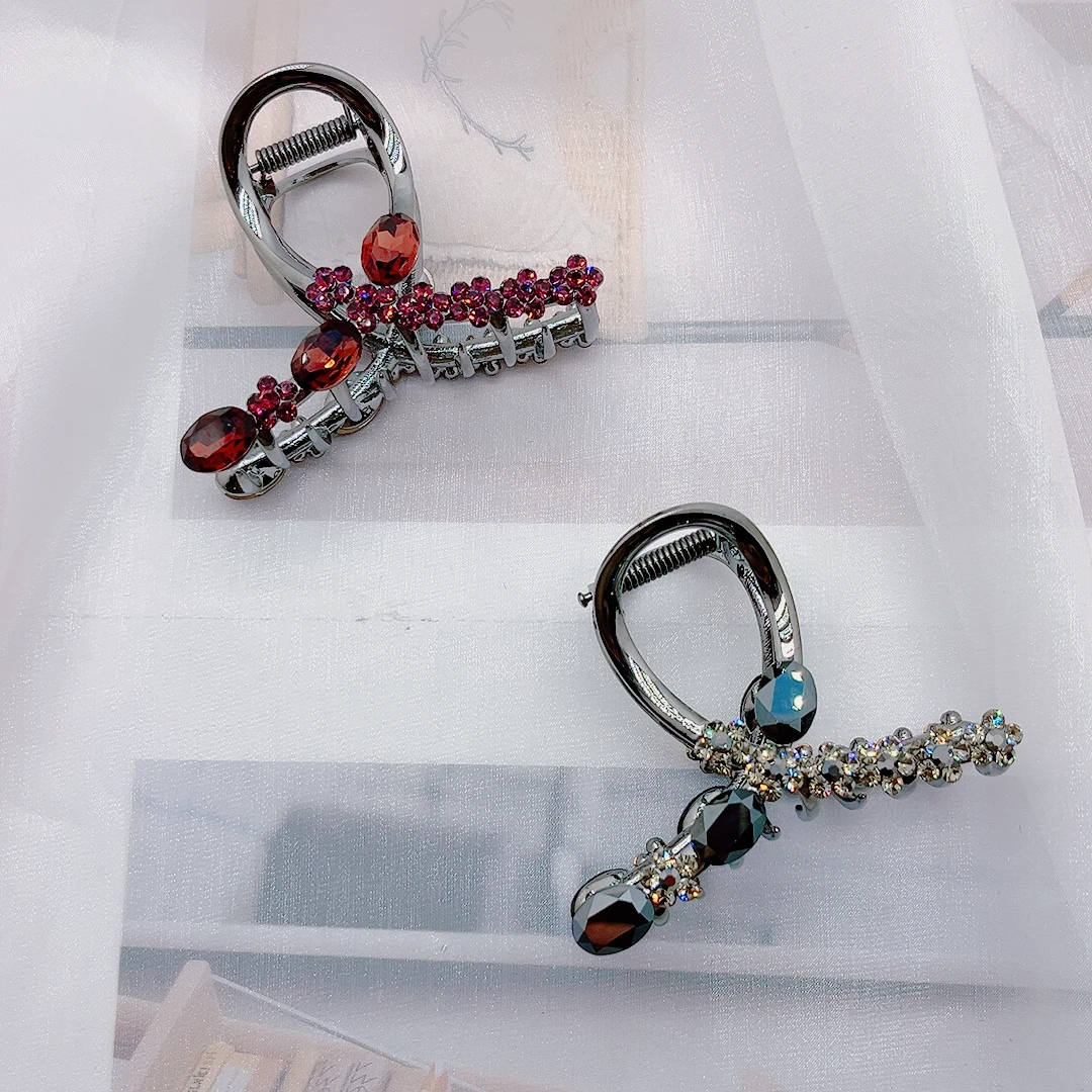 魅雅新款八公分胖头优雅抓夹女高级感发卡时尚鲨鱼夹