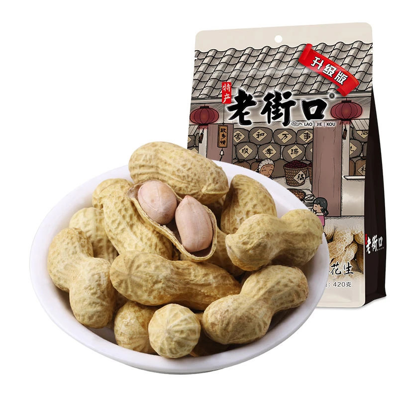 老街口花生蒜香味420g×1袋.