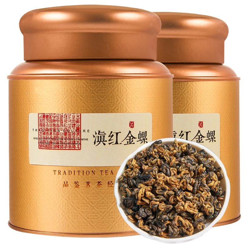 【特级滇红金螺】2025新茶正宗云南凤庆滇红茶蜜香浓香型一芽一叶