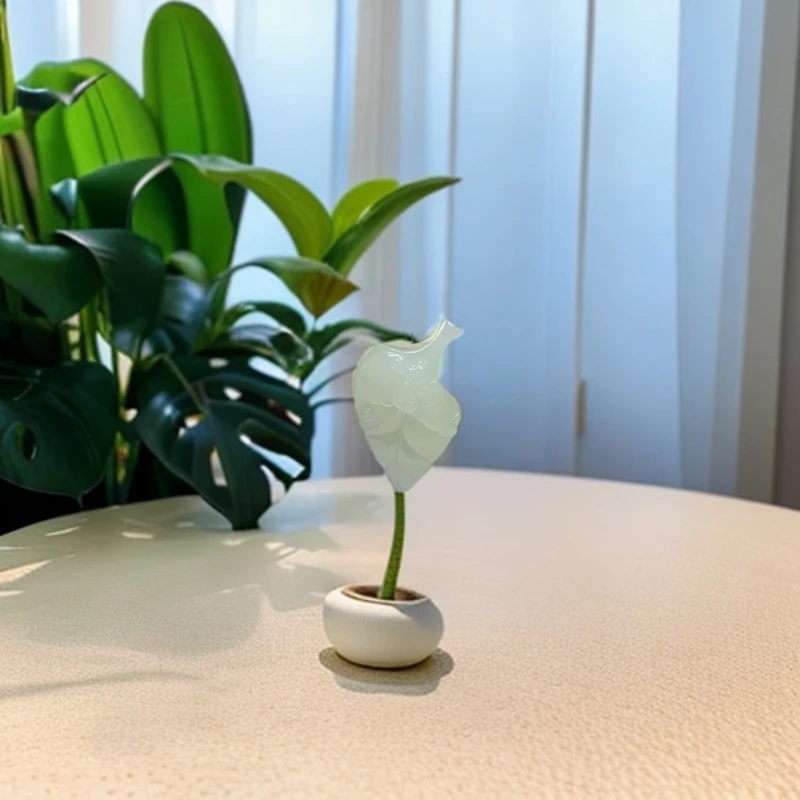 和田玉吊坠纯手工雕刻一夜暴富