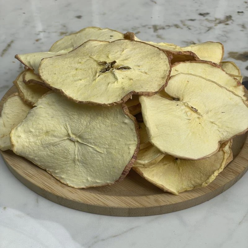 【玉姐精选】新鲜靓苹果干 水分足 500g（胶）