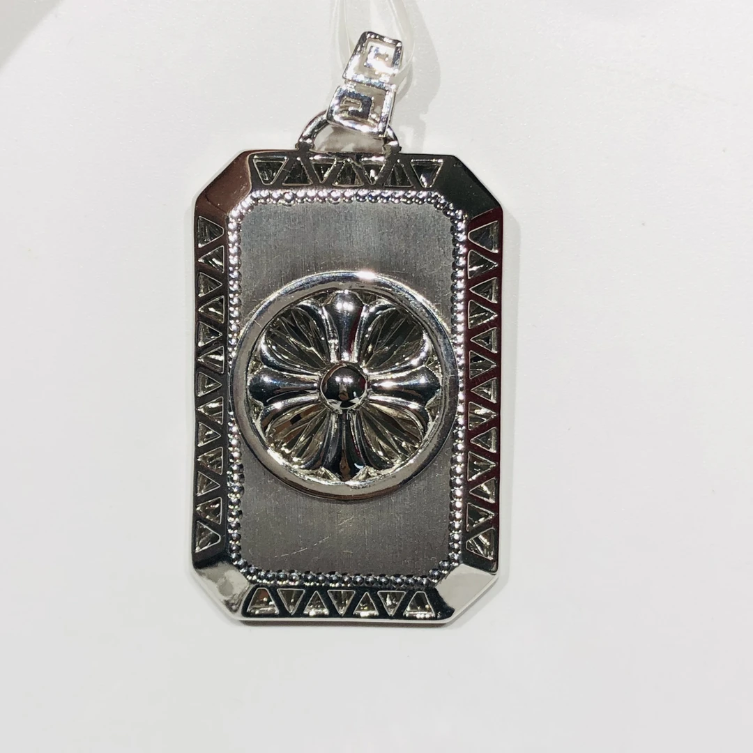 男士铂金大尺寸吊坠铂金950