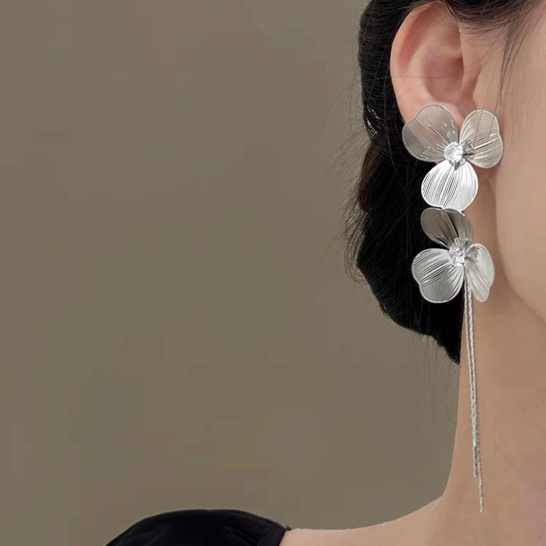 【浪漫格调】气质长款优雅设计感简约新中式时尚款耳钉