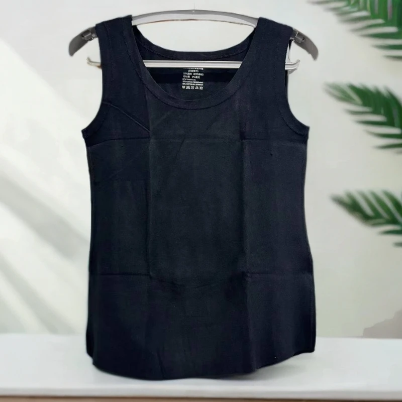 1204 锁温亲肤磨毛发热保暖背心