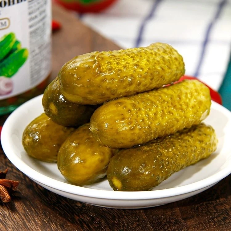 原装进口款式随机酸黄瓜500g/瓶俄罗斯即食腌制越南产