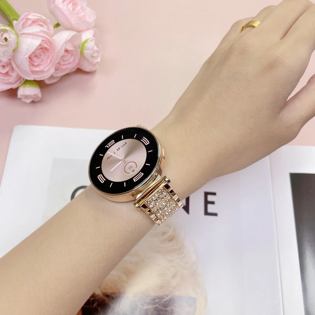 顶配【微信聊天】新款女士智能手表多功能心率蓝牙通话离线支付NFC