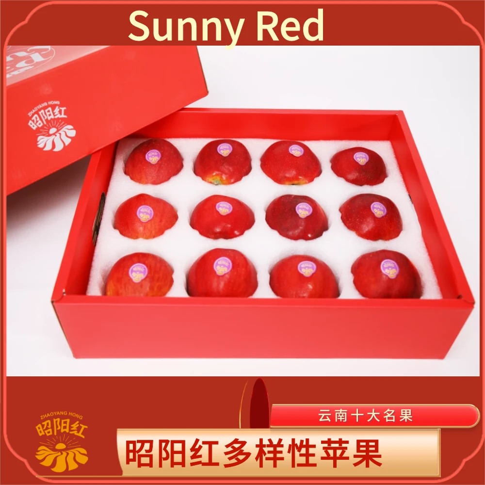 李享食丰云南昭通红富士苹果孕妇新鲜水果礼盒装优选送礼水果好吃