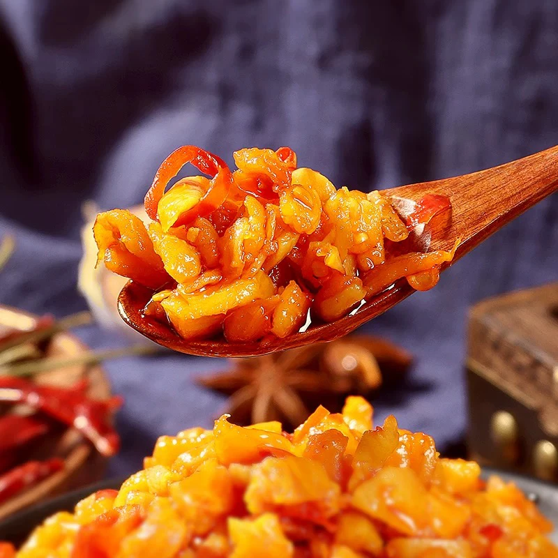 湖南特产香辣脆爽剁椒萝卜