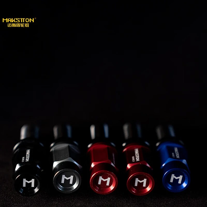 迈斯盾锻造铝合金一体螺杆螺栓7075轻量化高强度彩色汽车改装适配