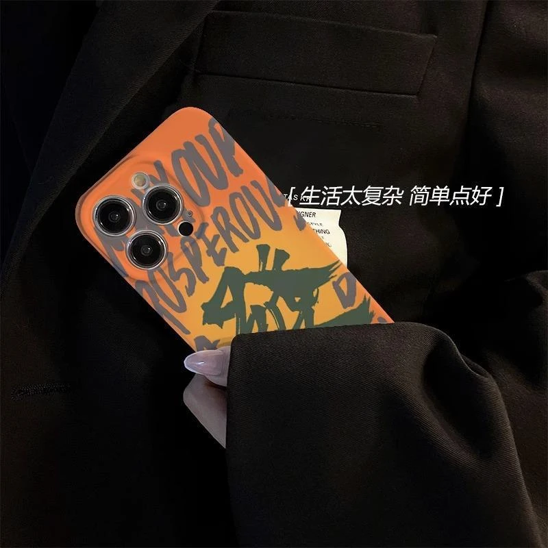 巧壳【苹果华为荣耀小米oppovivo】发字英文菲林全包手机壳卡通手