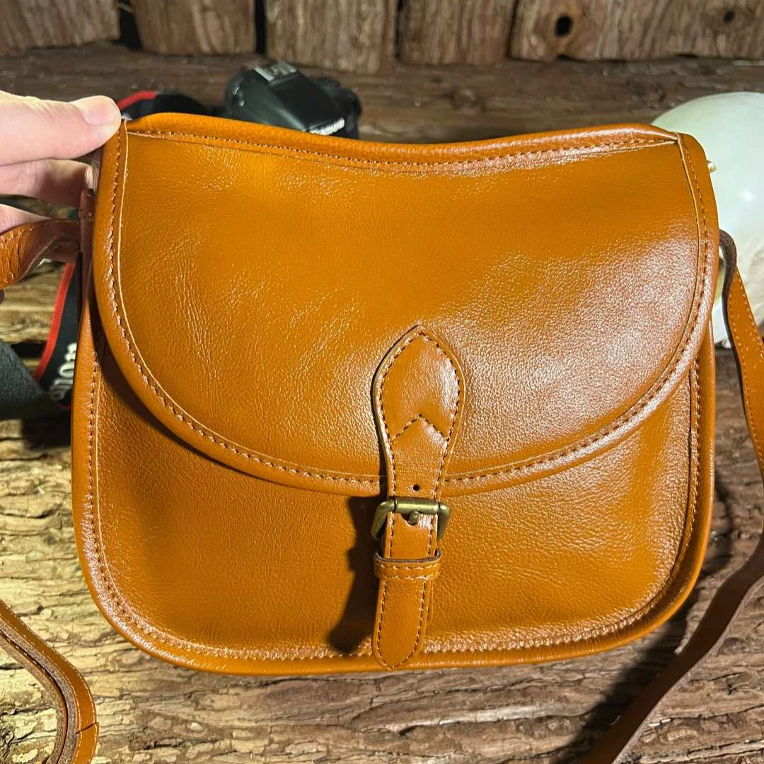 女包女士休闲百搭真皮单肩小包包A90