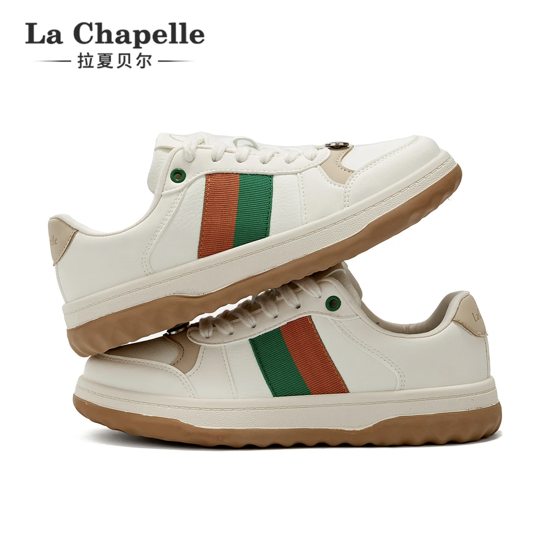 拉夏贝尔板鞋系列休闲板鞋德训鞋小白鞋板鞋百搭复古小ZJLXA-020