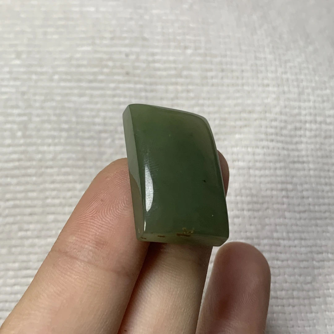 析木河磨玉蛋面吊坠项链挂件