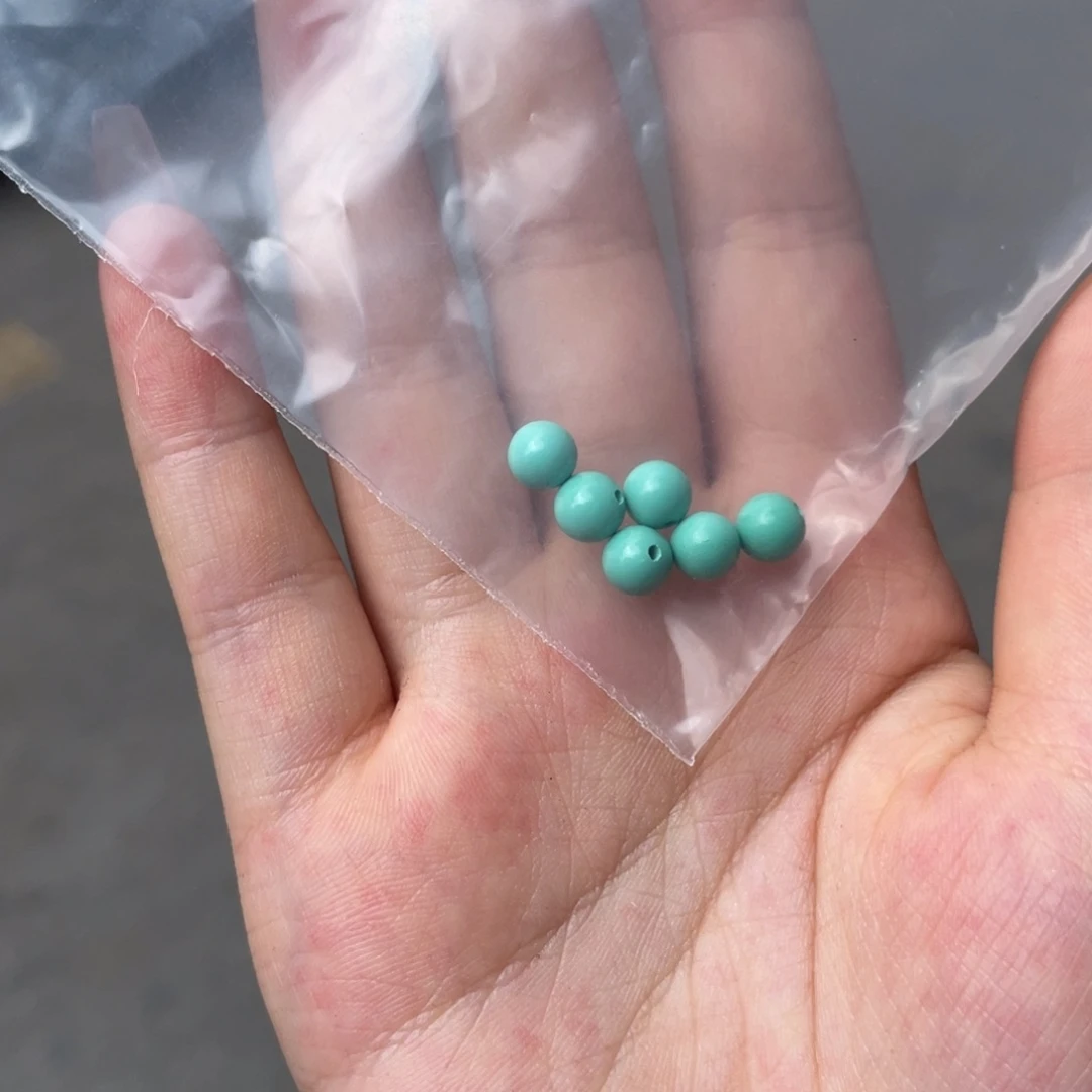 绿松石珠子卡6，未镶嵌