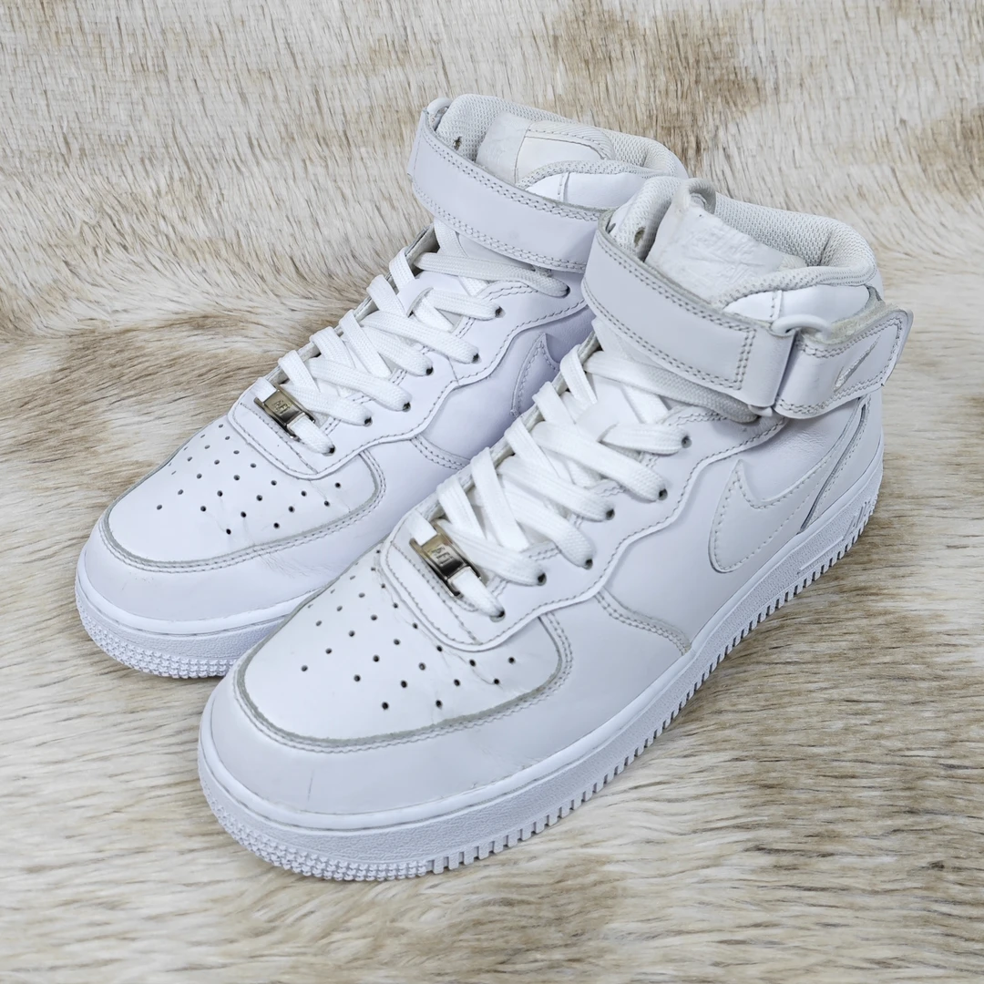 41码 正品 AF1 纯白中帮 细节见详情 公价：819#911d3