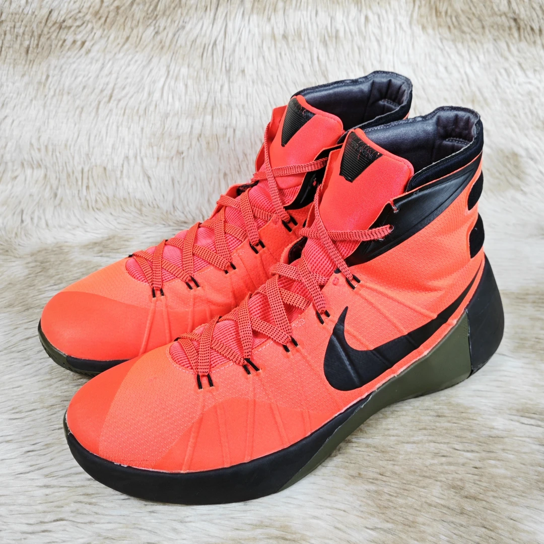 45.5码 正品 hyperdunk 黑橙 篮球鞋 细节见详情 公价：1999 #c2