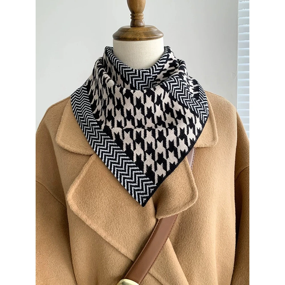 【新疆包邮】222三角护颈围脖男女针织套头保暖衣领防脏脖套女假领