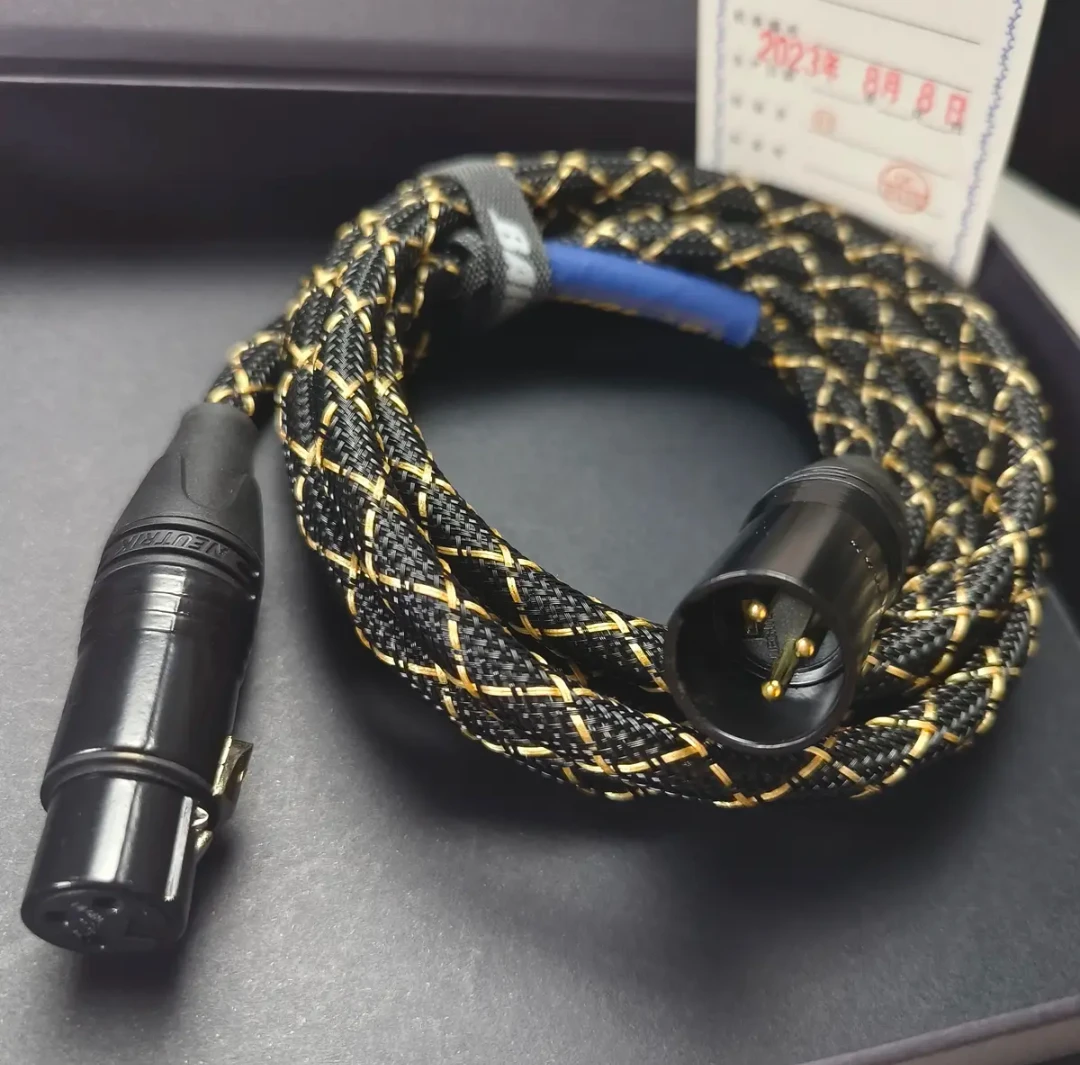 BAIGE/佰歌无损音频话筒纯银线发烧专业线直播演出高品质立体声